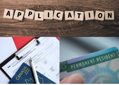 Imagery representing Permanent Resident applications