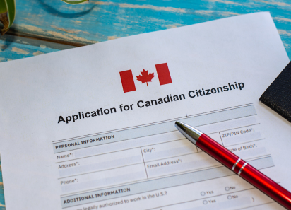 Imagery representing Citizenship applications